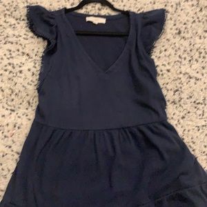 Loft navy dress